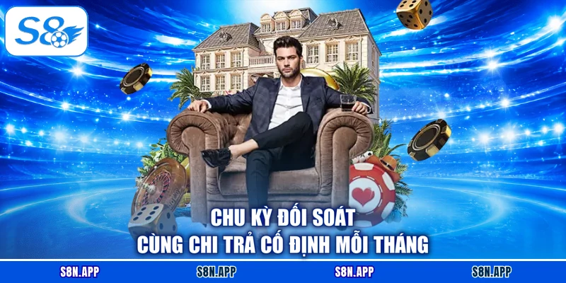 Chu kỳ đối soát cùng chi trả cố định mỗi tháng