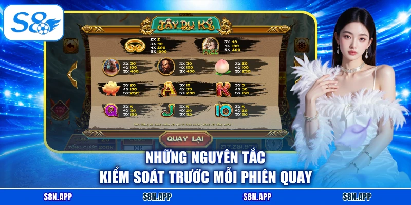 Những nguyên tắc kiểm soát trước mỗi phiên quay